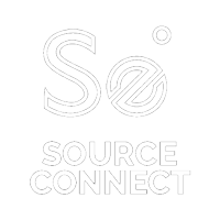 SOURCE CONNECT Studio Logo | for Remote Recording of Professional Political Voiceovers